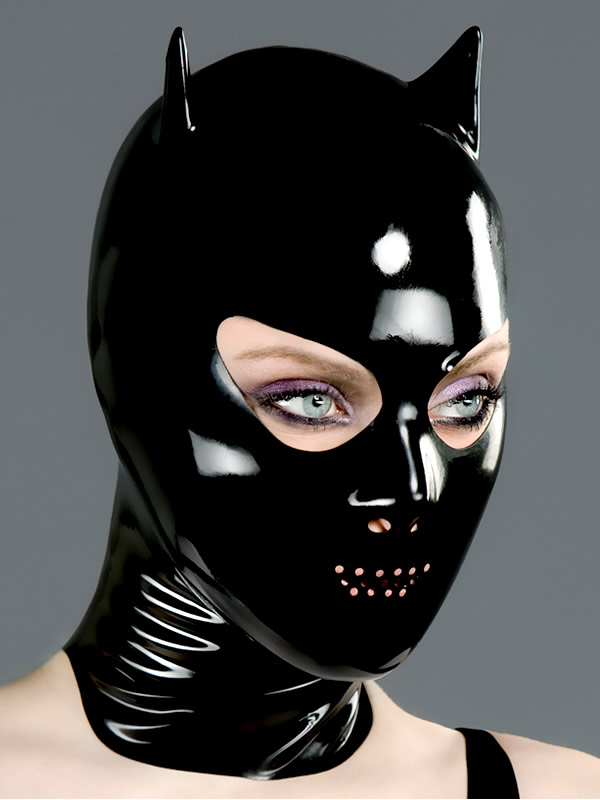 Latex Cat Hood 95